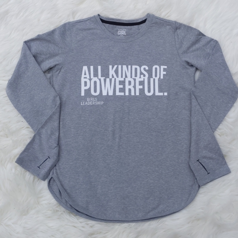 NWOT All Kinds of Powerful long sleeve tee